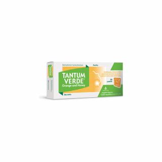 Tantum Verde Orange and honey orm.pas. 20 x 3 mg