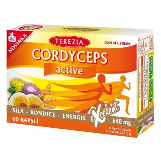Terezia Cordyceps active kapslí 60