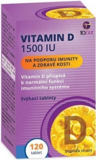Tozax Vitamin D 1500IU 120 tablet