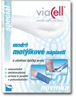 Viacell M111 náplast modrá motýlková 10 ks