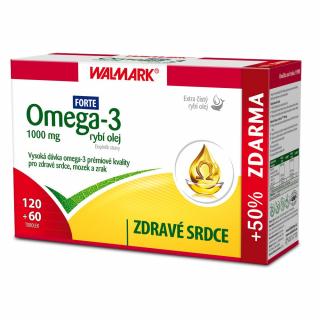 Walmark Omega 3 rybí olej Forte 180 tablet