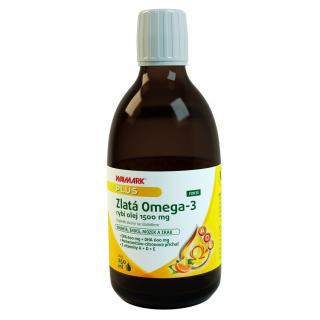 Walmark Zlatá Omega 3 Forte 1500 mg 250 ml