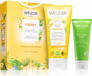 Weleda Aroma Energy sprchový gel 200 ml + osvěžující krém 75 ml dárková sada