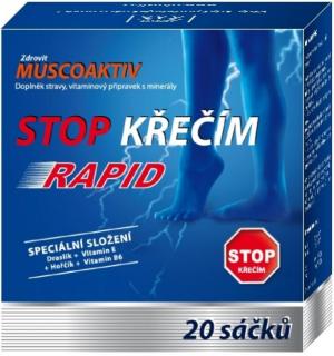 Zdrovit Muscoaktiv Stop křečím Rapid 20 sáčků