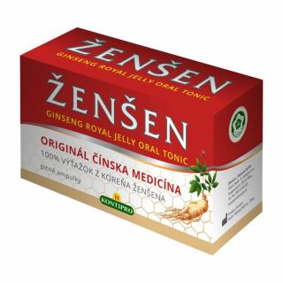 Ženšen Ginseng Royal Jelly Oral tonic 10x10ml