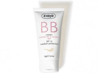 Ziaja BB Cream Normal and Dry Skin bb krém pro normální a suchou pleť SPF15 Light 50 ml