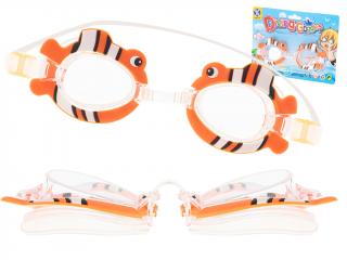 Dětské potápěčské brýle - oranžová