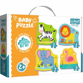 Dětské puzzle pro nejmenší - safari