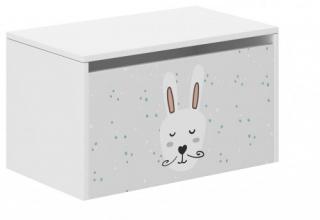 Dětský box na hračky 69 x 40 x 40 cm - Pan králík