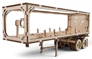 Dřevěná 3D mechanické puzzle - Návěs pro tahač Heavy Boy