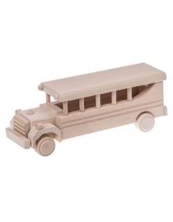 Dřevěná hračka (autobus) - 29x9x10 cm