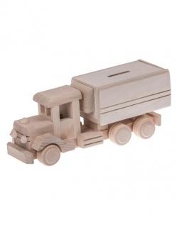 Dřevěná hračka (kamion) - 22x8x9 cm