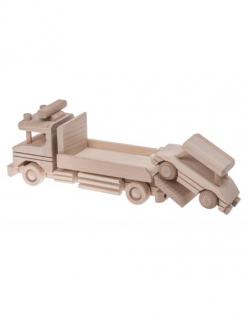 Dřevěná hračka (kamion) - 23x8x11 cm