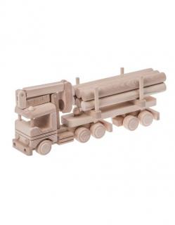 Dřevěná hračka (kamion) - 32x9x14 cm
