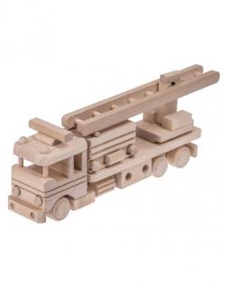 Dřevěná hračka (kamion) - 33x6x11 cm