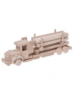 Dřevěná hračka (kamion) - 37x9x11 cm
