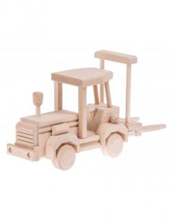 Dřevěná hračka (traktor) - 32x9 cm