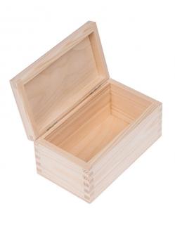 Dřevěná krabička - 17x10x8 cm, Přírodní