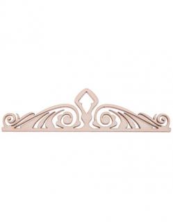 Dřevěná ozdoba (ornament) - 12x3 cm