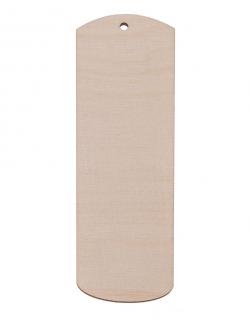Dřevěná záložka - 15x5 cm