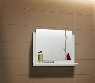 Koupelnové zrcadlo Lea 2 - Bílá