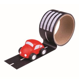 Lepící páska cesta s autíčkem
