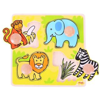 Moje první vkládací puzzle safari