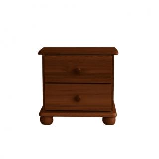 Noční stolek z masivního dřeva SN 01 Lak dřeva: Ořech