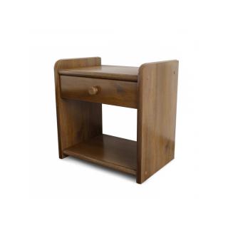 Noční stolek z masivního dřeva VILMA Lak dřeva: Dub