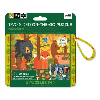 Puzzle 2v1 lesní zvěř