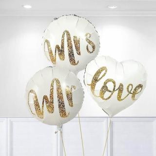 Sada svatebních balónků - MR & MRS
