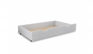 Šuplík pod postel 160 cm bílý - 2. jakost