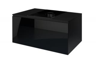 Umyvadlová skříň MODE - 60 cm, Černá