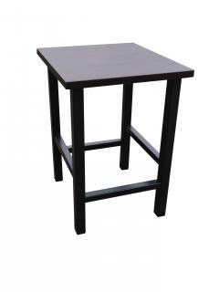 Židle 30 x 30 x 45 cm MINI - šedá / černá
