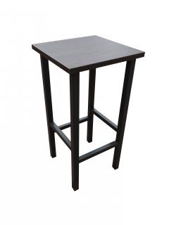 Židle 30 x 30 x 58 cm MINI - šedá / černá