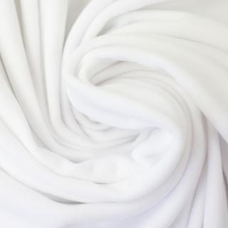 Fleece Bílá 011 (E) (Kvalitní microfleece antipilling)