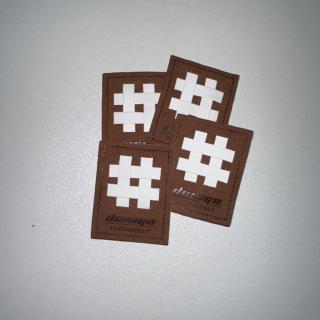 Nášivka Hashtag (E) (Nášivky na oblečení)