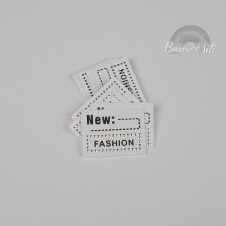 Nášivka New fashion bílá (E) (Nášivky na oblečení)