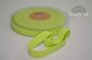 Prádlová guma Neon žlutá 2,5cm (E) (Prádlové gumy)
