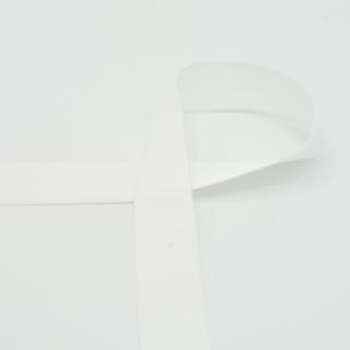 Prádlová guma saténová Bílá 3cm (E) (Prádlové gumy lesklé saténové)