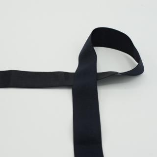 Prádlová guma saténová Černá 3cm (E) (Prádlové gumy lesklé saténové)