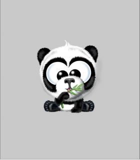 Teplákovina Panda kluk safari, panel (E) (Kvalitní teplákovina Bella)