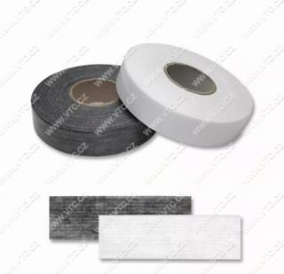 Vlizelín zažehlovací - pásek 30 mm bílý (E) (Šicí potřeby)