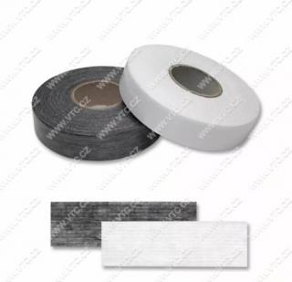 Vlizelín zažehlovací - pásek 30 mm šedý (E) (Šicí potřeby)