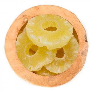 SVĚT OŘÍŠKŮ Ananas kroužky Váha: 150g