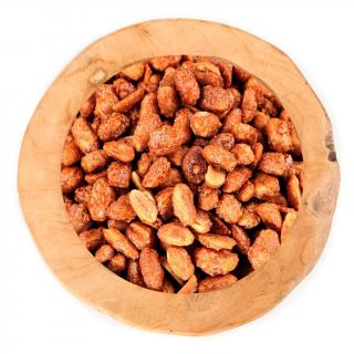 SVĚT OŘÍŠKŮ Arašídy pražené v cukru s příchutí medu Váha: 150g