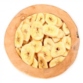 SVĚT OŘÍŠKŮ Banán chips BIO Váha: 1kg