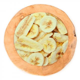 SVĚT OŘÍŠKŮ Banánové plátky lyofilizované 50g Balení: 1 ks