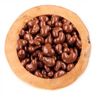 SVĚT OŘÍŠKŮ Kešu v polevě z mléčné čokolády Váha: 100g