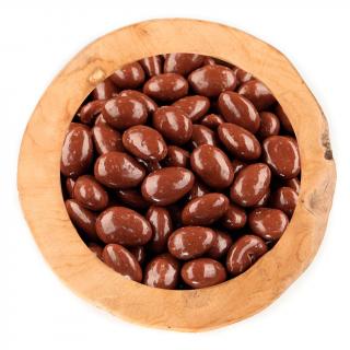 SVĚT OŘÍŠKŮ Mandle v polevě z mléčné čokolády Váha: 100g